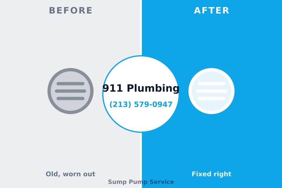 Before and after: plumbing company Valley Grande, AL